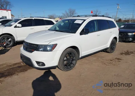 2016 Dodge Journey R/T из США, поврежденный, VIN 3C4PDCEG2GT215550